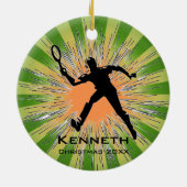 Tennis Ornament (Achterkant)