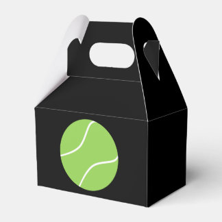 Tennis Party Favor Box, Birthday Favor Box Bedankdoosjes