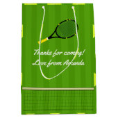 Tennis Party Guest Medium Cadeauzakje (Voorkant)