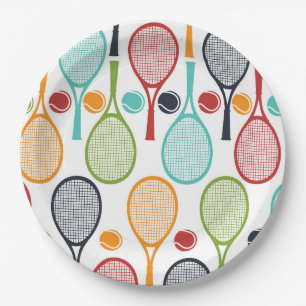 Tennis Party Levert Tennis Decoraties Papieren Bordje