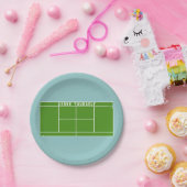 Tennis Party Papieren Bordje (Feest)
