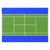 Tennis Party Tafelkleed (Voorkant (Horizontaal))