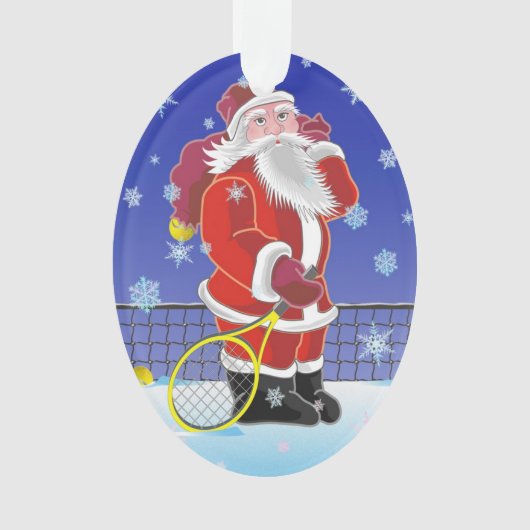 Tennis Père Noël bonnes fêtes (devant)