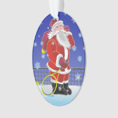 Tennis Père Noël bonnes fêtes (devant)