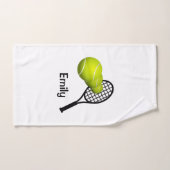 Tennis personnalisé (Serviette à main)