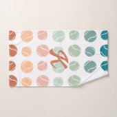 Tennis Personnalisé tendance Terracotta (Serviette à main)