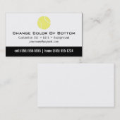 Tennis - Persoonlijk Visitekaartje (Voorkant / Achterkant)