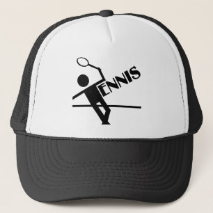 Tennis pet, pas aan trucker pet