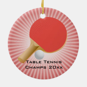 Tennis Ping Pong Ornament
