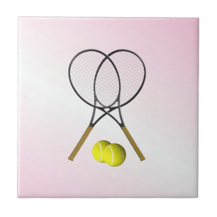 Tennis Pink Sports Tegeltje
