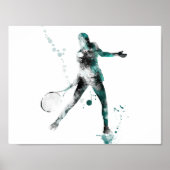 TENNIS PLAYER 3 - Poster (Devant)