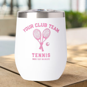 Tennis Player Club Teamnaam Gepersonaliseerd