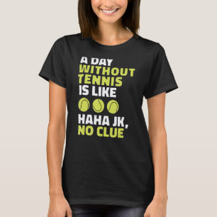 Tennis Player Court Coach T-shirt