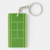 Tennis Player Gift Sleutelhanger (achterkant)