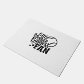 Tennis Player | Kleine broeder-grootste ventilator Deurmat (Schuin)