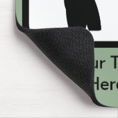 Tennis Player-Logo Muismat (Hoek)