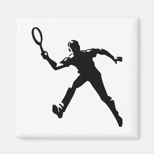 Tennis Player Magneet