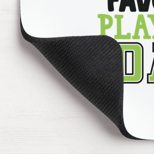 Tennis Player | Mijn favoriete speler noemt me pap Muismat (Hoek)