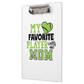 Tennis Player | Mijn favoriete speler roept me mam Klembord (Links)