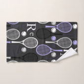 Tennis Player Name Letters Personalized Sport Team Bad Handdoek (Handdoek)