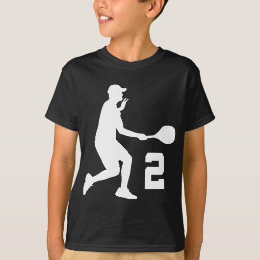 Tennis Player nummer 2 Cadeaus T-shirt (Voorkant)
