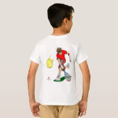 Tennis Player T-Shirt Alter (Achterkant volledig)