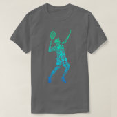 Tennis Player Youth Mannen Boys Kinder T-shirt (Design voorkant)
