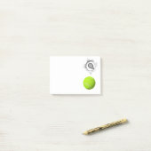 Tennis Post-it® Notes (Op bureau)