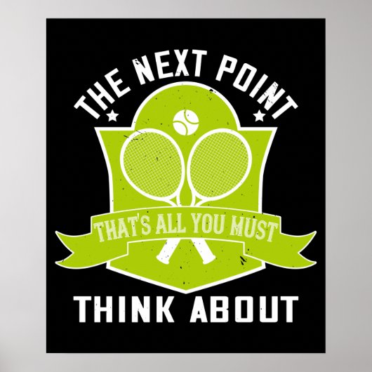 Tennis - poster (Voorkant)