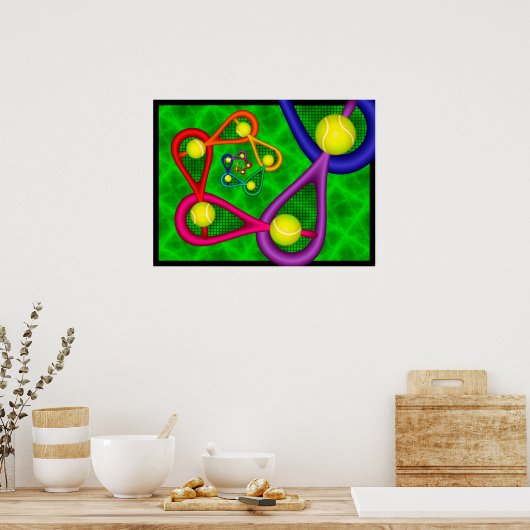 Tennis Poster (Keuken)