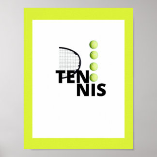 TENNIS-POSTER POSTER