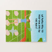 Tennis Puzzles voor Tennis Player Legpuzzel (Horizontaal)