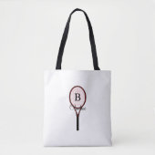Tennis Racket Design All-Over-Print Canvas tassen (Voorkant)