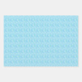 Tennis Racket en Pastel Gekleurde bal Patroon Inpakpapier Vel (Voorkant 2)