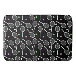 Tennis Racket Pattern Badmat