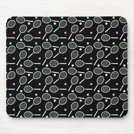 Tennis Racket Pattern Muismat (Voorkant)