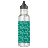 Tennis Racket Pattern Waterfles (Links)