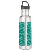 Tennis Racket Pattern Waterfles (Achterkant)