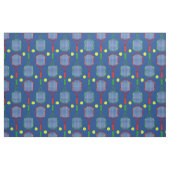 Tennis Rackets & Balls Pattern Stof (Fat Quarter)