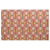Tennis Rackets & Balls Pattern Stof (Fat Quarter)