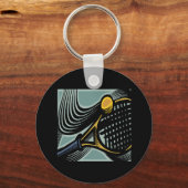 Tennis Racquet Sleutelhanger (Voorkant)