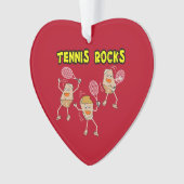 Tennis Rocks Ornament (voorkant)
