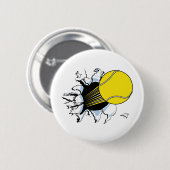 Tennis Ronde Button 5,7 Cm (Voorkant /achterkant)