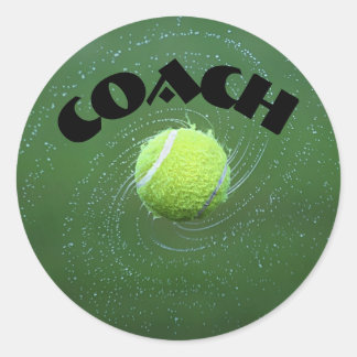 Tennis ronde sticker