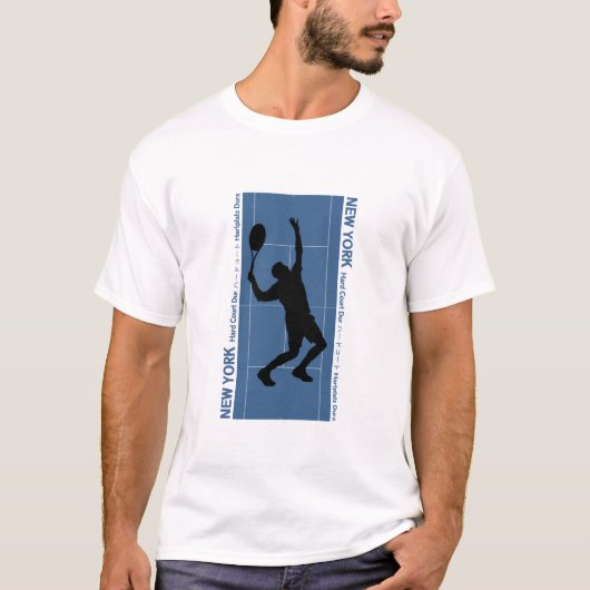 Tennis Serve Grand Slam New York T-shirt (Voorkant)
