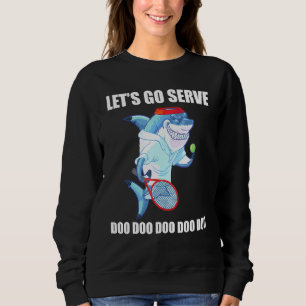 Tennis Serve Haai Doo Pappie Mammie Baby VSDo Trui