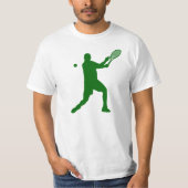 tennis silhouette t-shirt (Voorkant)