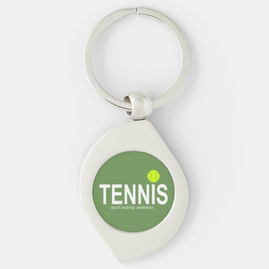 Tennis Sleutelhanger (Voorkant)