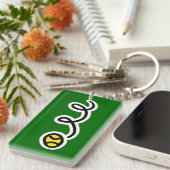 Tennis sleutelhanger met tennisbal (Voorkant Rechts)