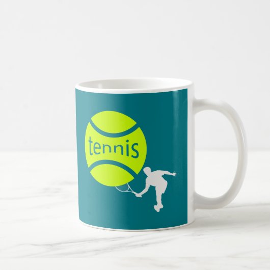 Tennis-speler Koffiemok (Rechts)